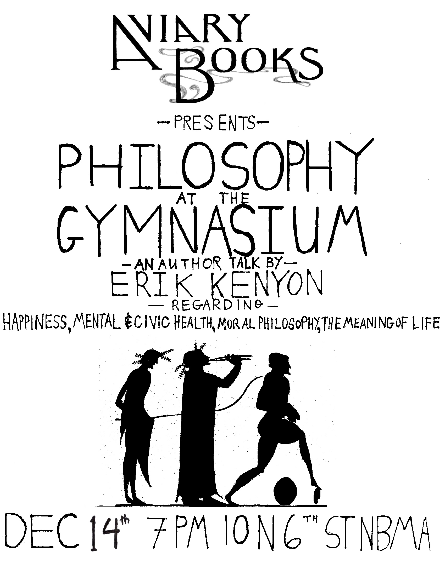 Philosophy at the Gymnasium - Author Talk with Erik Kenyon